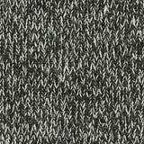Dark Grey Marl Rib Knit, Polyester — texture