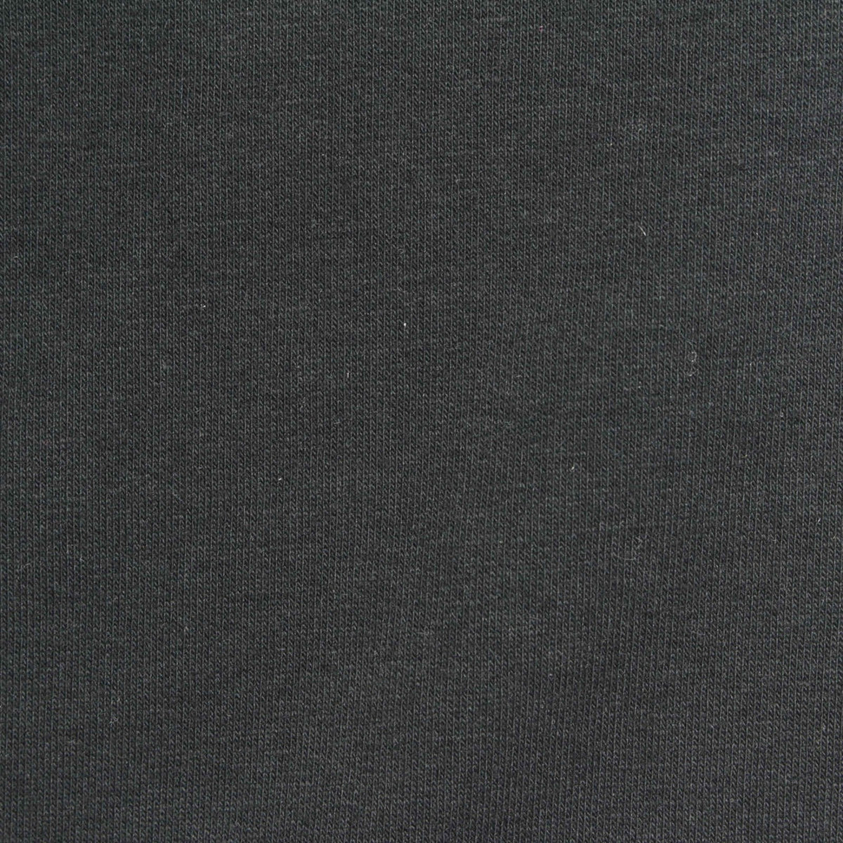 Cotton Polyester French Terry Fabric, 250 gsm, 180 cm — Black