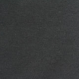 Cotton Polyester French Terry Fabric, 250 gsm, 180 cm — Black