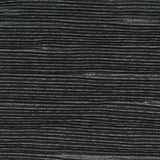 100% Polyester Plissé Fabric, 130 gsm — Black
