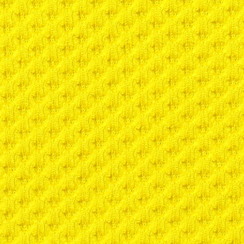 Polyester Stretch Knit Fabric, 280 gsm, 165 cm — Yellow