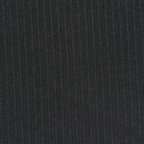 Viscose Stretch Rib Knit Fabric, 266 gsm, 163 cm — Black
