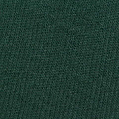 Polyester Cotton French Terry Fabric, 215 gsm, 177 cm — Green