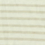 Cream Horizontal-Stripe Knit