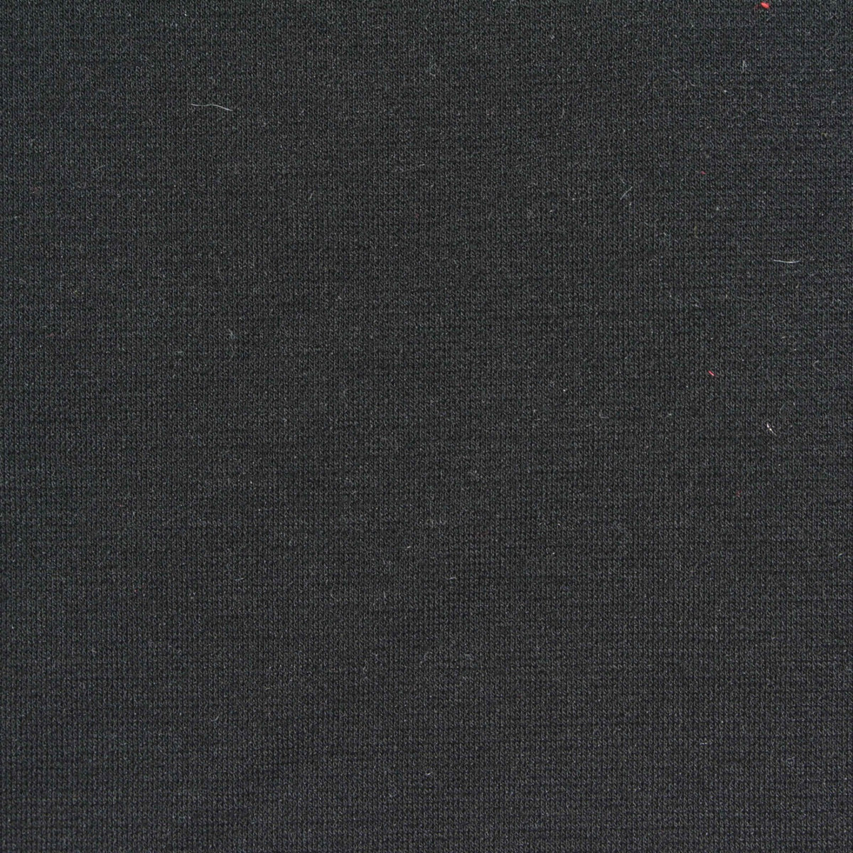 Viscose Nylon Stretch Ponte Knit Fabric, 260 gsm, 160 cm — Black, ref EF-249954