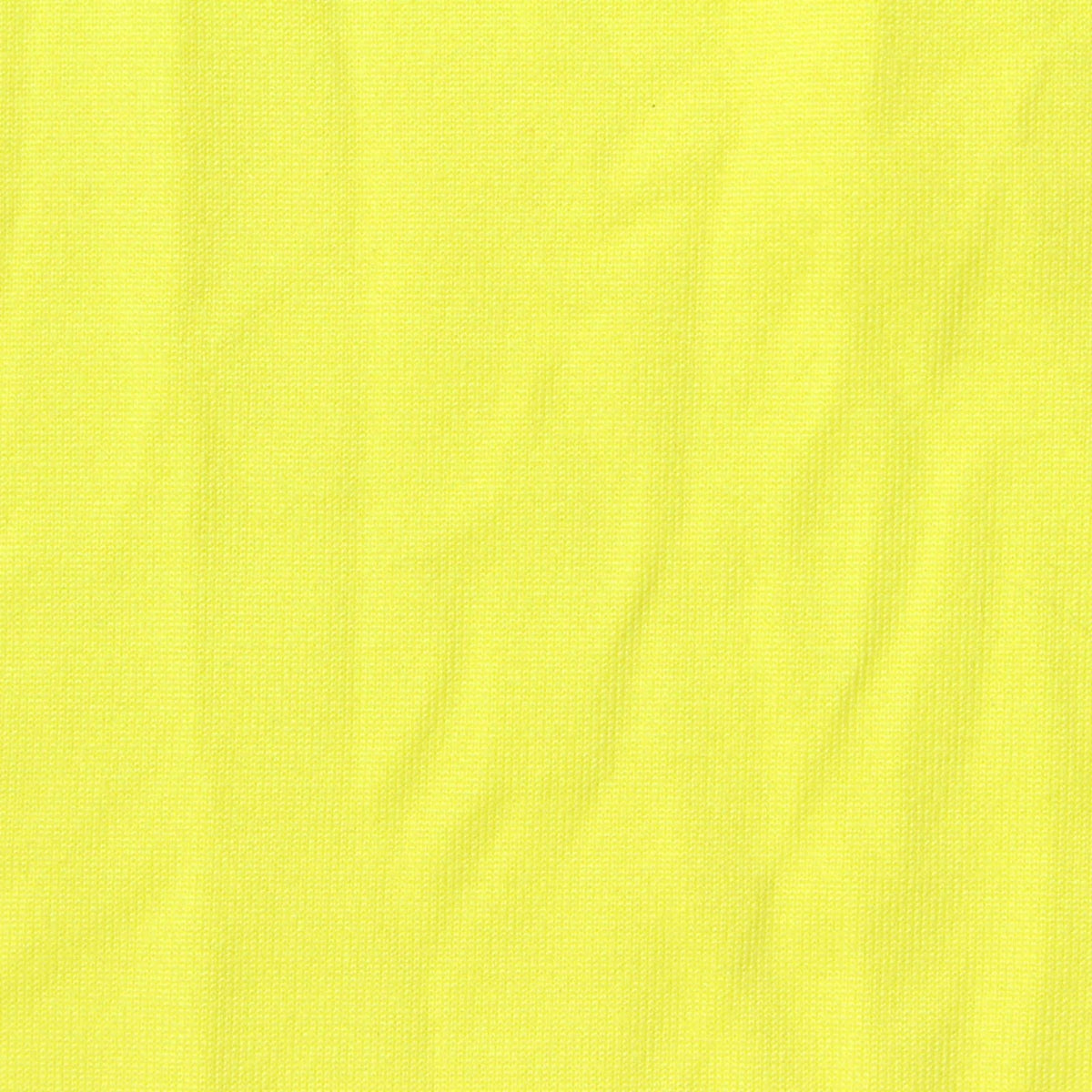 Brushed Polyester Stretch Milk Silk Knit Fabric, 180 gsm, 170 cm — Yellow