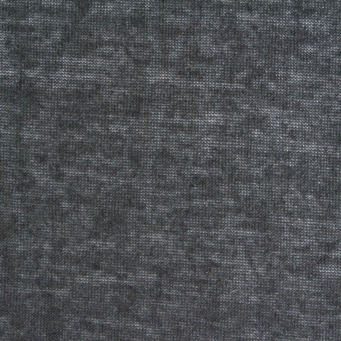 Dark Grey Marl Jersey Knit, Polyester, 120 gsm, 185 cm