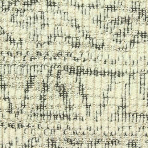 Dark Grey Abstract Bouclé, Cotton-Poly, 280 gsm