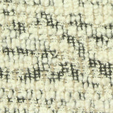 Dark Grey Abstract Bouclé, Cotton-Poly — texture