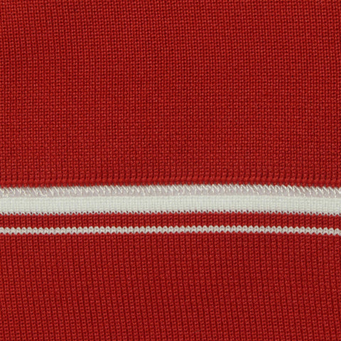 100% Polyester Knit Fabric, 560 gsm — Red