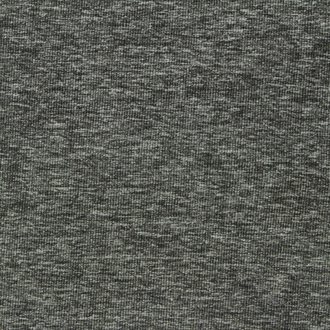 Light Grey Heathered-Marl Jersey Knit, Polyester, 200 gsm, 160 cm