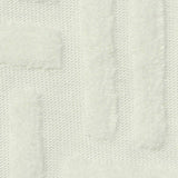 Cream Geometric-Line Jacquard, Polyester — texture