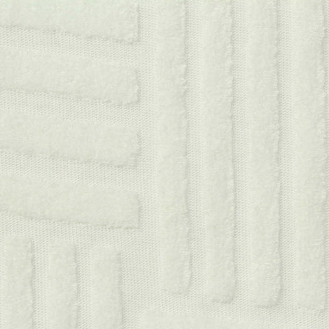 Cream Geometric-Line Jacquard, Polyester