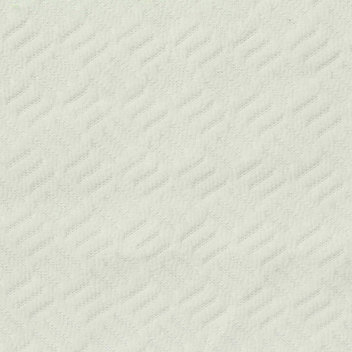 Off-White Geometric-Chevron Jacquard, Polyester