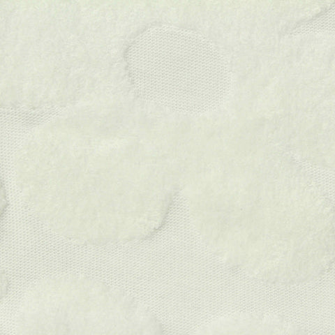 Jacquard 100% Polyester Knit Fabric, 230 gsm, 160 cm — White