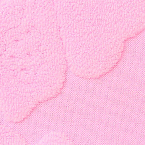 Jacquard Polyester Stretch Knit Fabric, 250 gsm, 160 cm — Pink