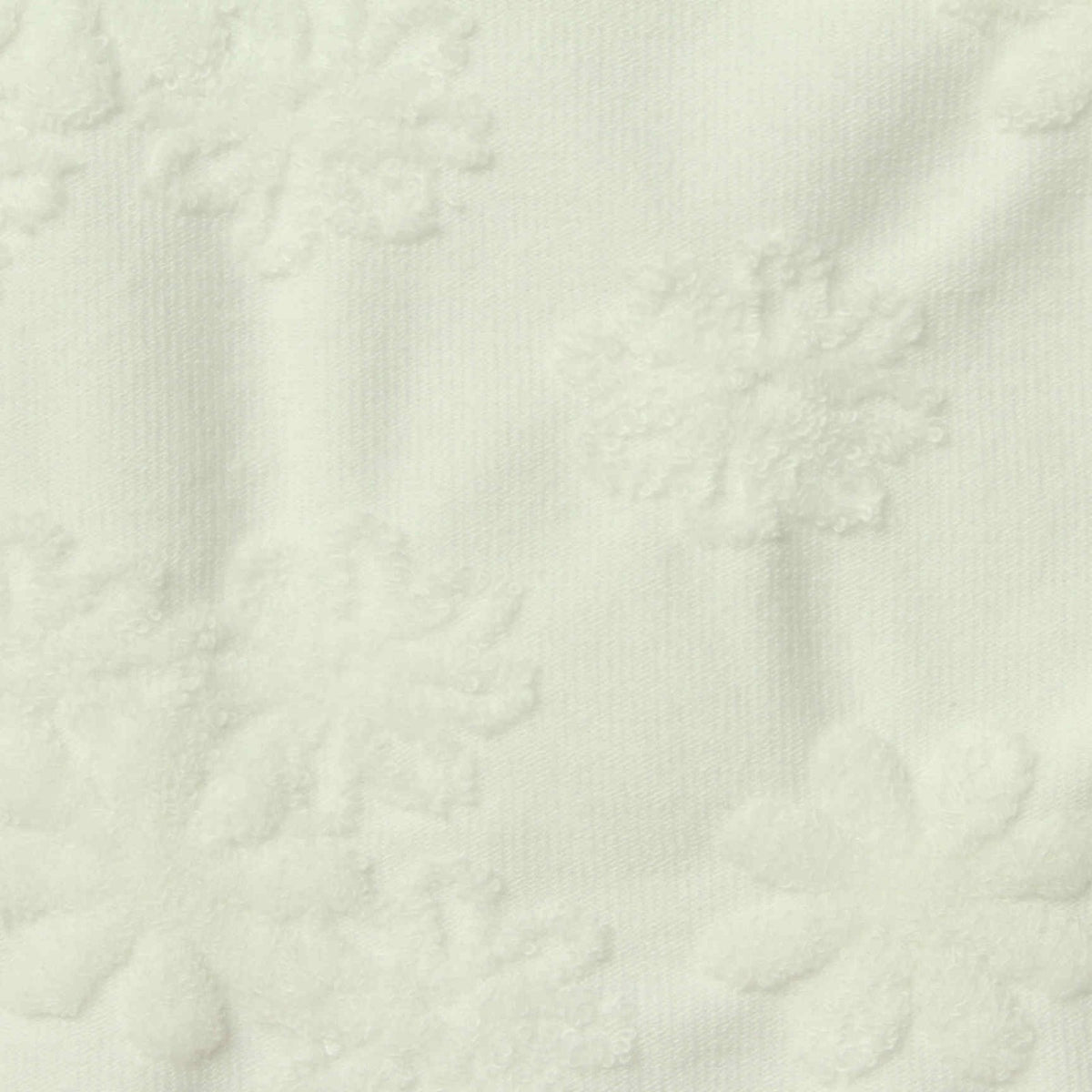 Cream Floral Jacquard, Polyester, 370 gsm