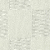 Jacquard 100% Polyester Knit Fabric, 227 gsm, 160 cm — White — texture