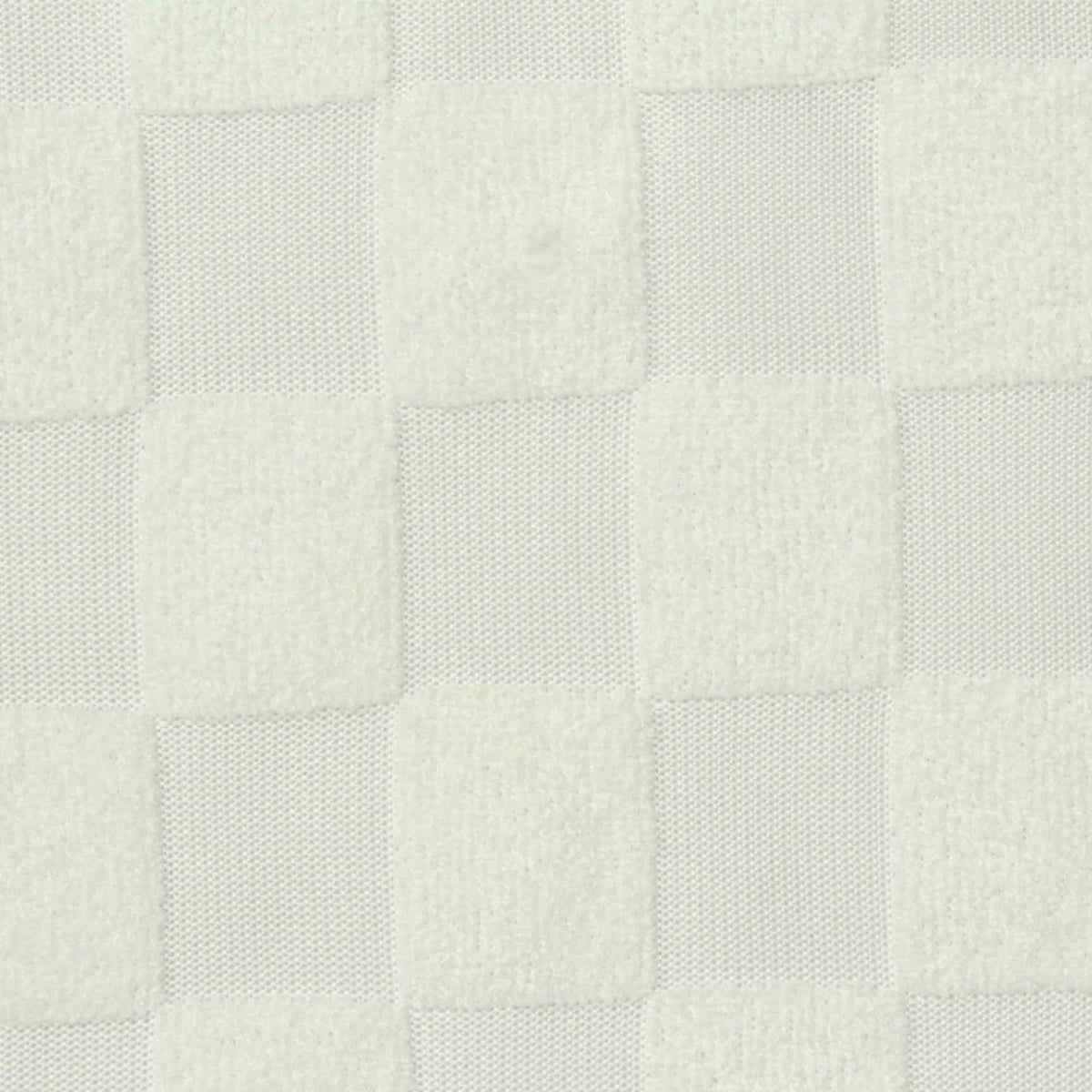 Jacquard 100% Polyester Knit Fabric, 227 gsm, 160 cm — White