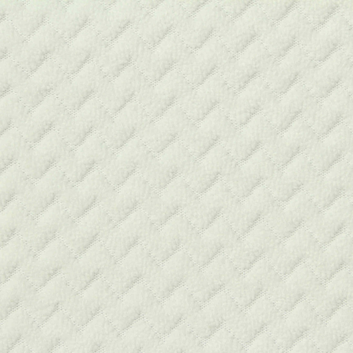 Cream Chevron Jacquard, Polyester, 254 gsm