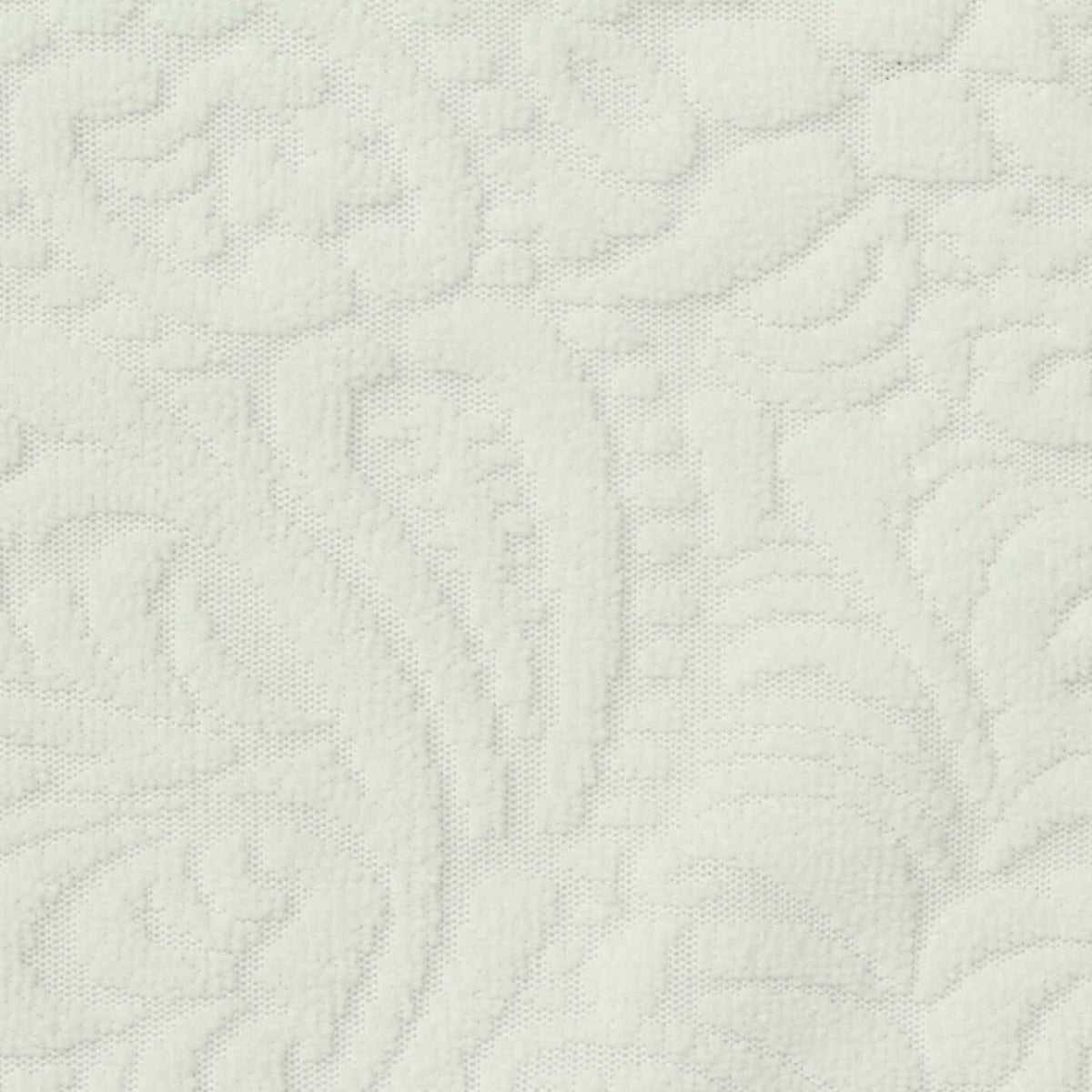 Cream Tone-on-Tone Floral Jacquard, Polyester, 149 gsm