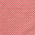 Red Chevron Jacquard, Viscose-Poly