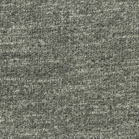 Grey Marl French Terry, Poly-Viscose, 215 gsm