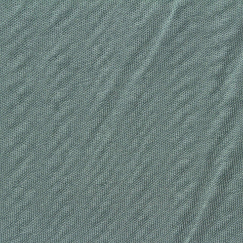 100% Cotton Jersey Knit Fabric, 160 gsm, 162 cm — Green
