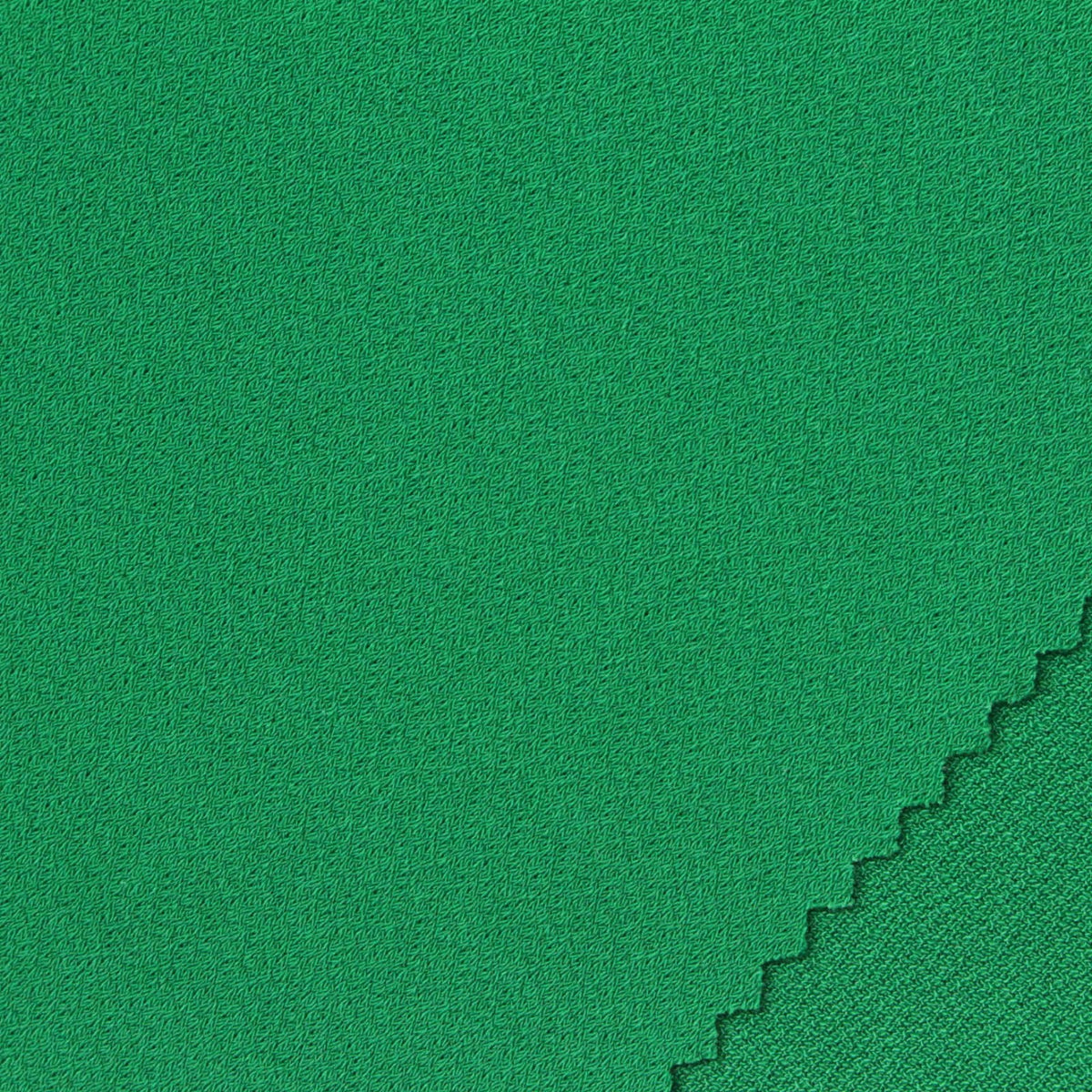 Polyester Stretch ITY Knit Fabric, 230 gsm, 158 cm — Green