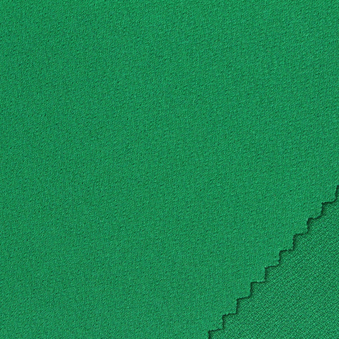 Polyester Stretch ITY Knit Fabric, 230 gsm, 158 cm — Green