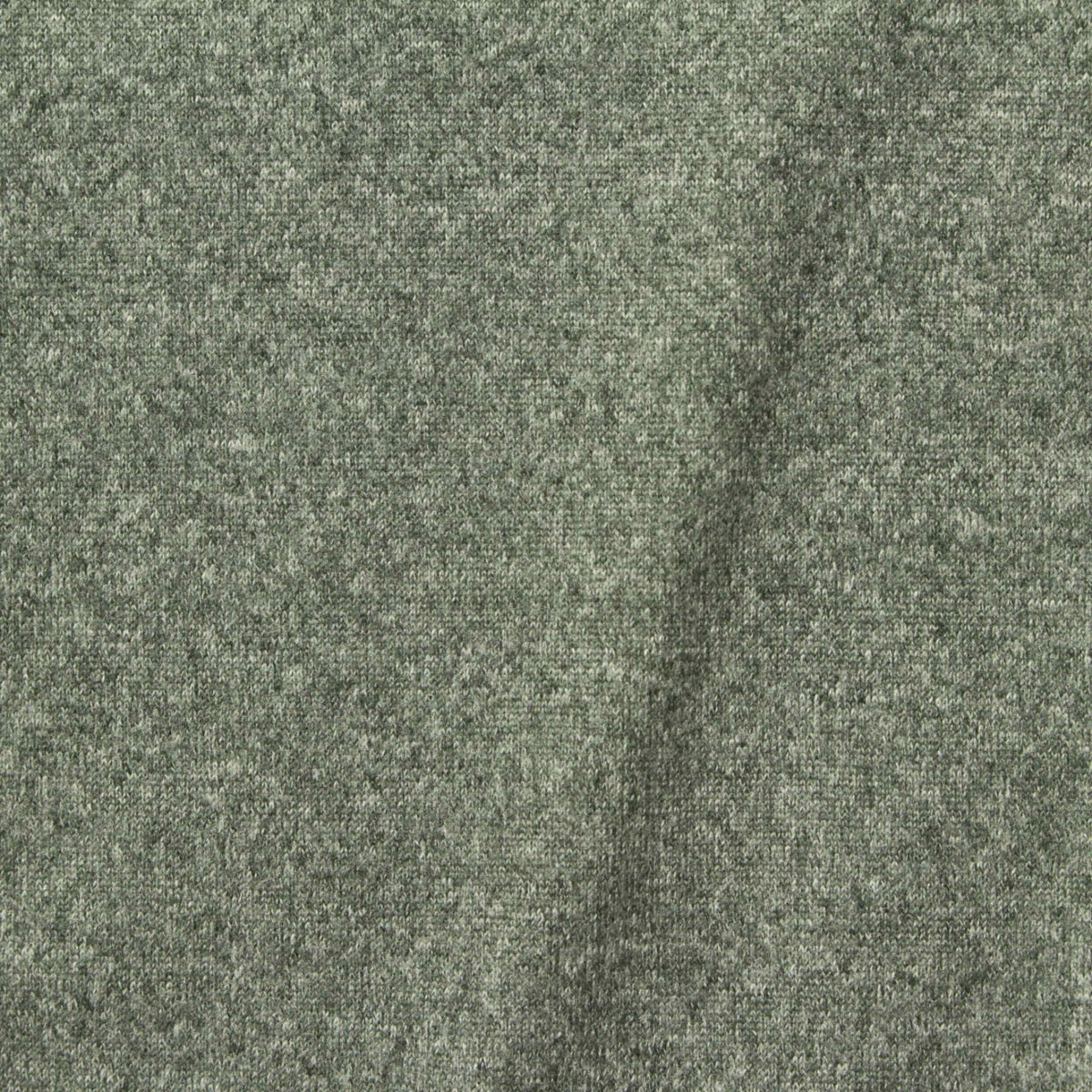 Heathered Green Marl Milk Silk Knit, Polyester