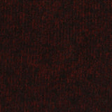 Dark Red Fine-Marl Rib Knit, Poly-Viscose