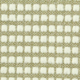 Cream Squares Interlock Knit, Polyester — texture