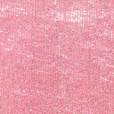 Polyester Stretch Rib Knit Fabric, 205 gsm, 150 cm — Pink — texture