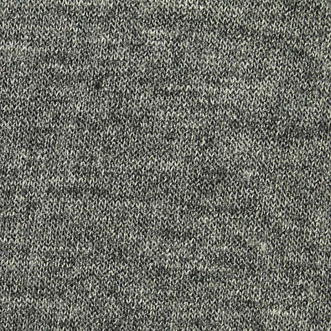 Heathered Grey Marl French Terry, Poly-Viscose, 215 gsm