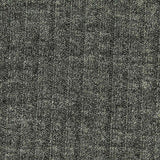 Heathered Grey Marl Rib Knit, Poly-Viscose — texture