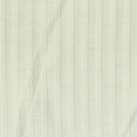 Polyester Stretch Rib Knit Fabric, 189 gsm, 130 cm — Beige