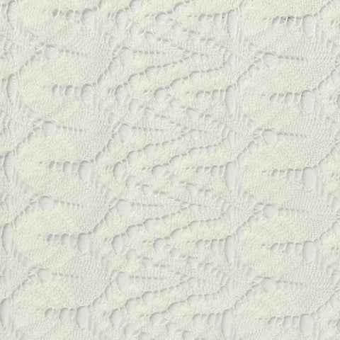 Cream Openwork Lace, Polyester