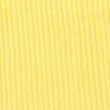Viscose Polyester Stretch Rib Knit Fabric, 195 gsm, 175 cm — Yellow