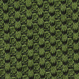 Green Geometric Waffle Knit, Poly-Viscose — texture