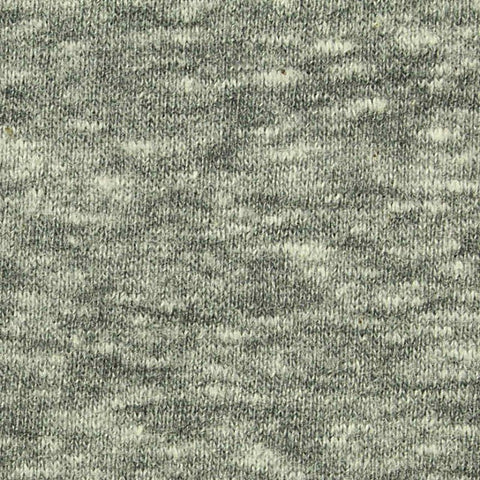 Grey Marl Jersey Knit, Cotton-Poly, 150 gsm, 155 cm