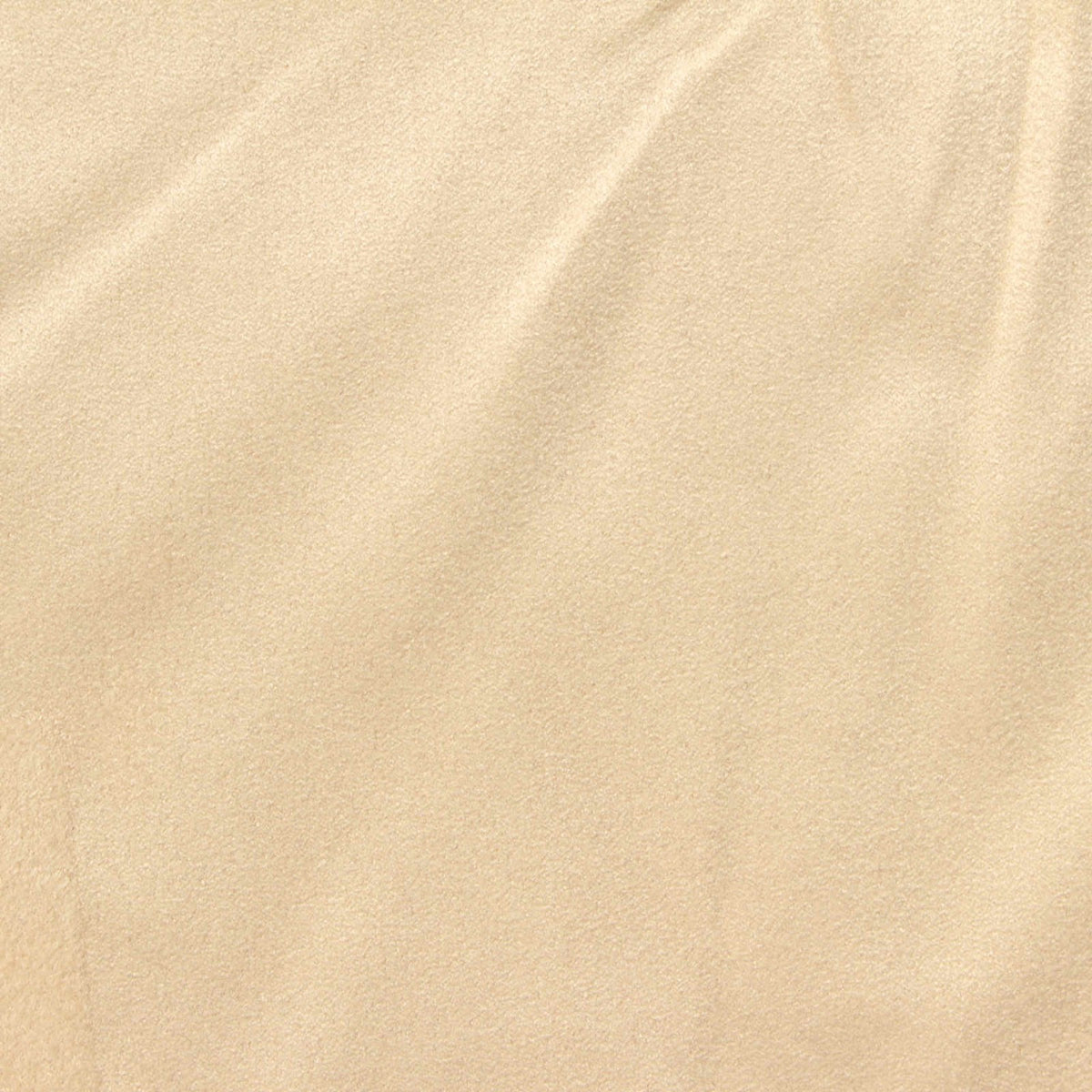 100% Polyester Faux Suede Fabric, 200 gsm, 140 cm — Beige