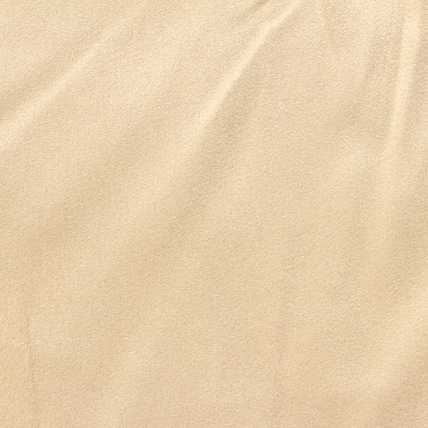 100% Polyester Faux Suede Fabric, 200 gsm, 140 cm — Beige