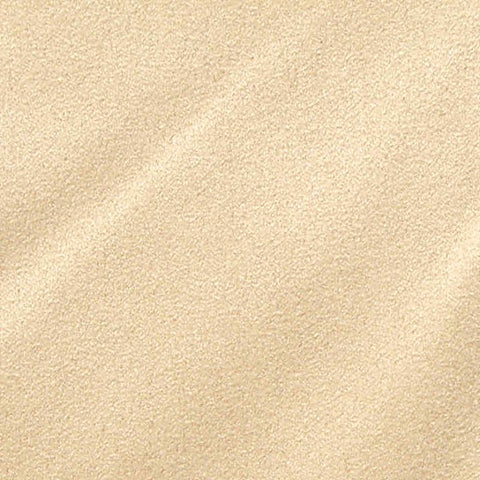 100% Polyester Faux Suede Fabric, 200 gsm, 140 cm — Beige