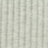 Polyester Viscose Stretch Rib Knit Fabric, 220 gsm, 152 cm — Grey