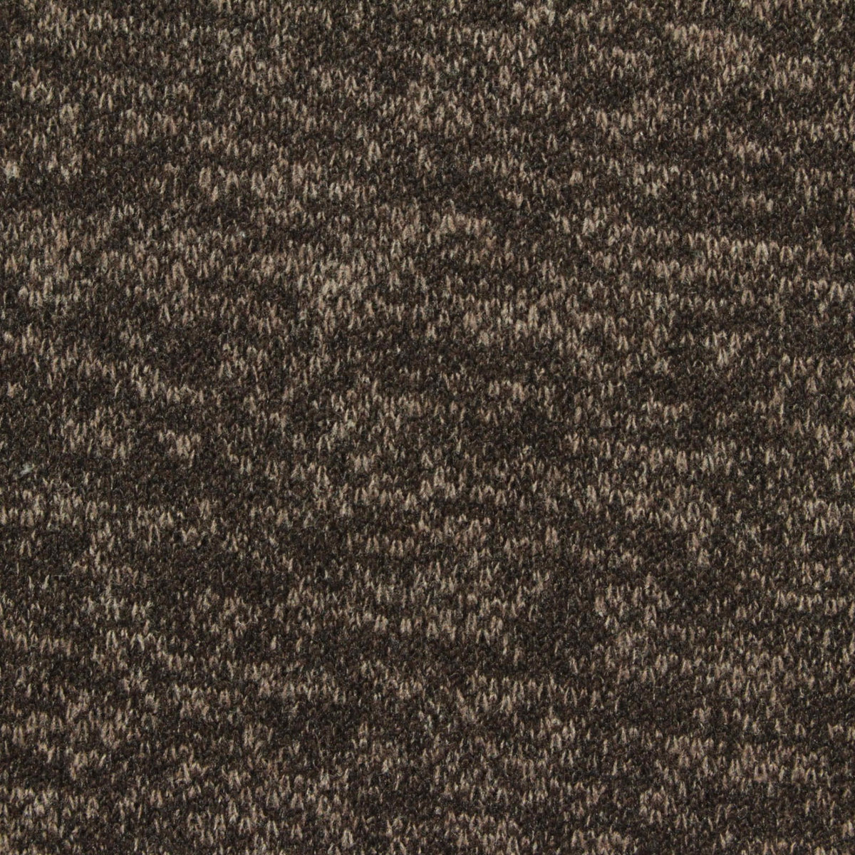 Dark Brown Marl Knit, Poly-Viscose