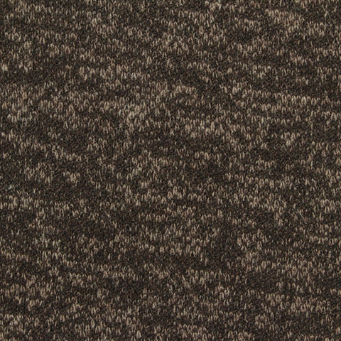 Dark Brown Marl Knit, Poly-Viscose