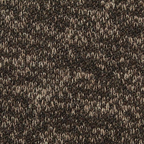 Dark Brown Marl Knit, Poly-Viscose