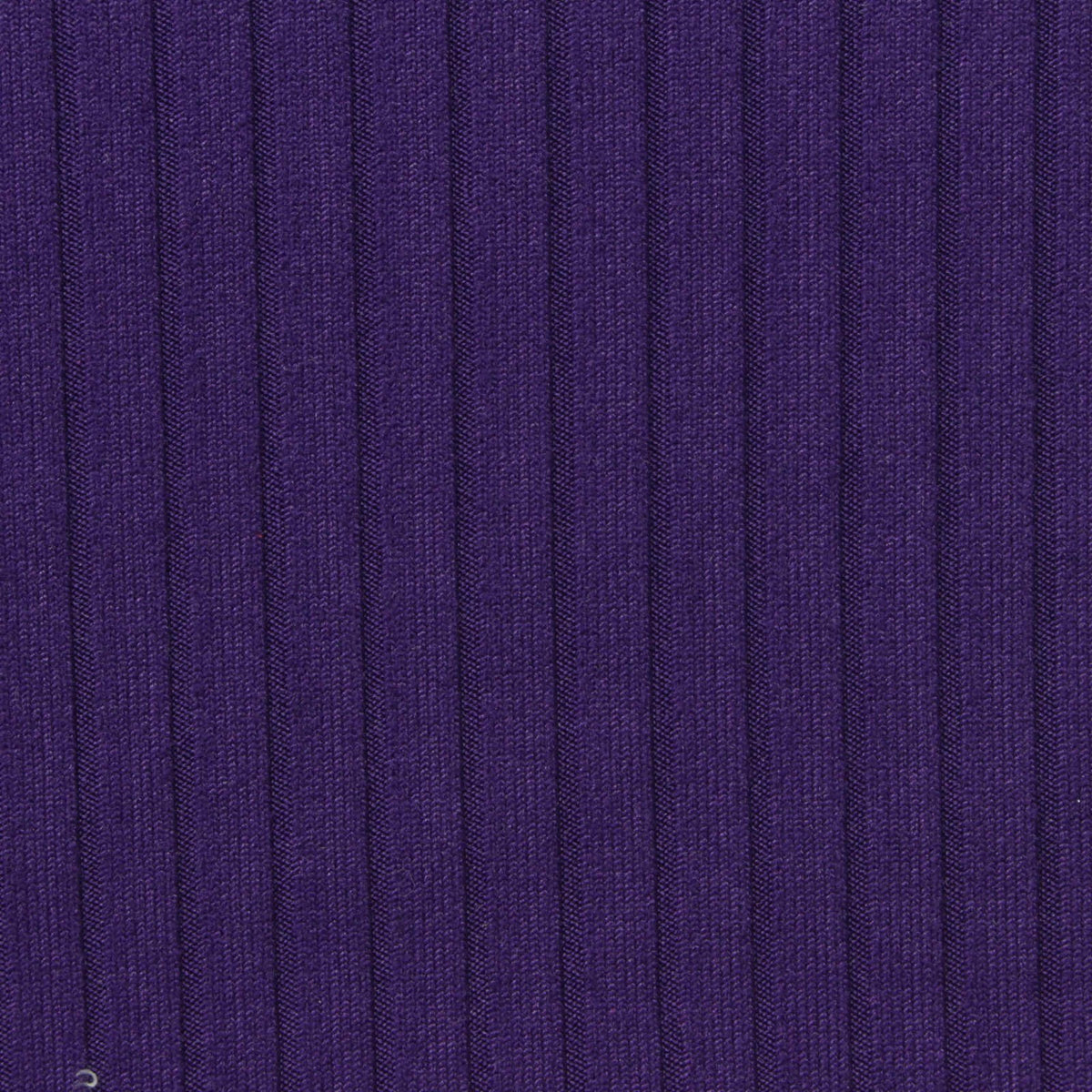 Polyester Stretch Rib Knit Fabric, 275 gsm, 155 cm — Purple