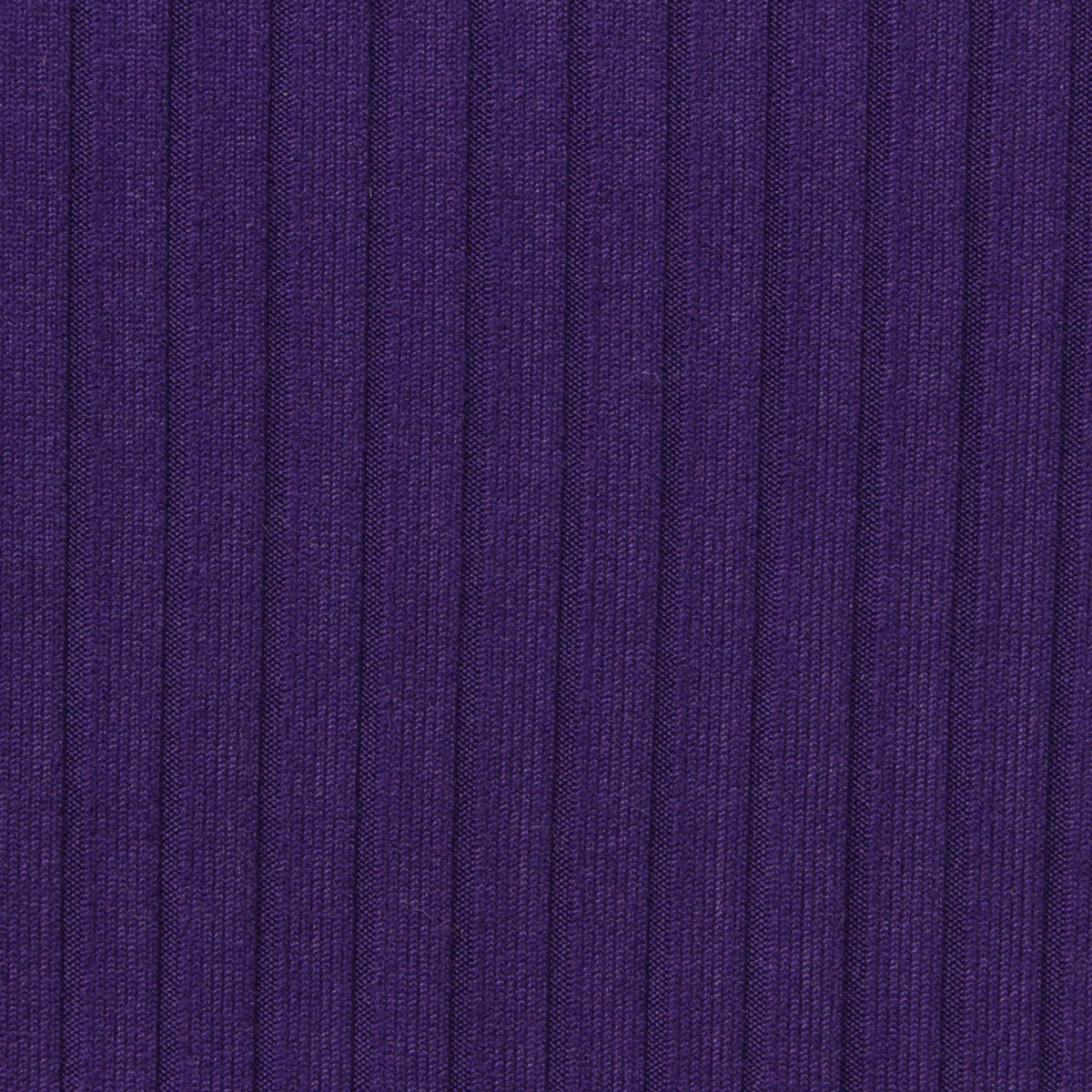 Deep Purple Ribbed Rib Knit, Polyester